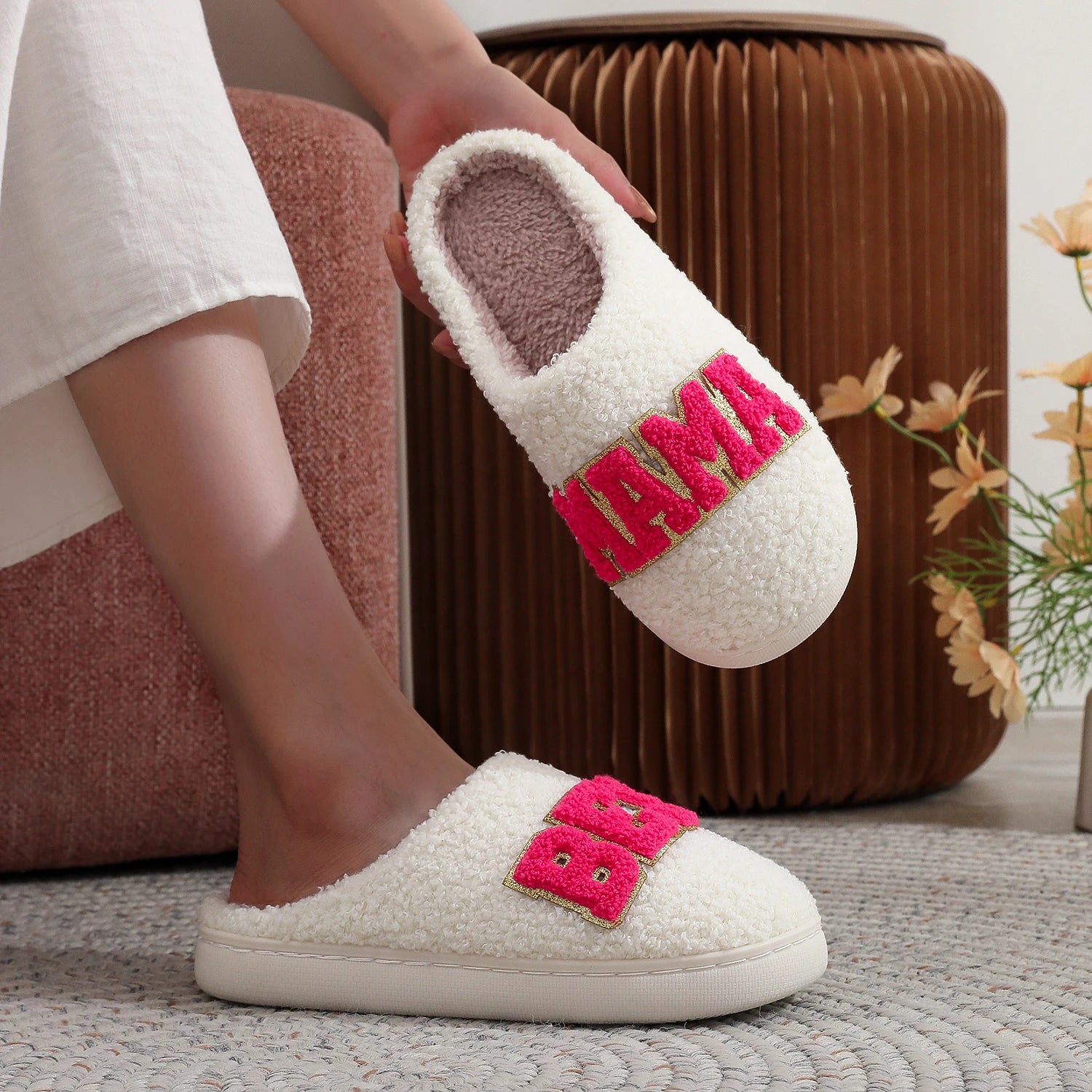Bestmama Cozy Furry Slippers